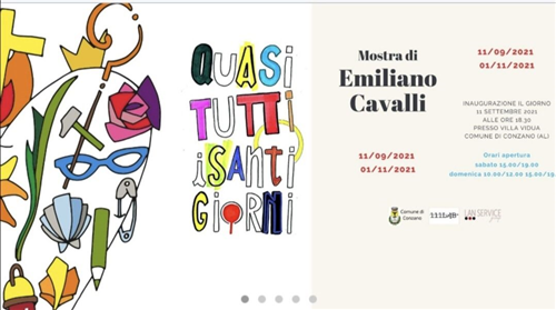 VILLA VIDUA - Mostra "Quasi tutti i Santi Giorni" di Emiliano Cavalli